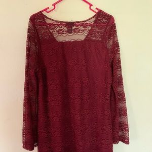 Rue 21 Love Sleeve Lace Dress